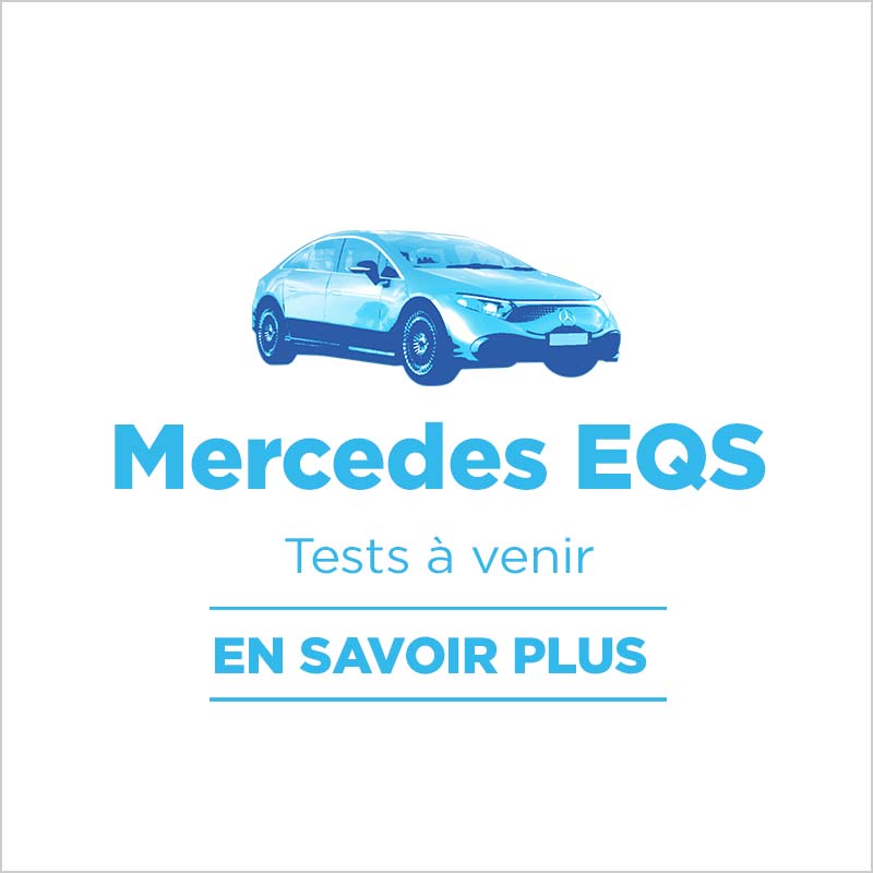Mercedes EQS, tests à venir